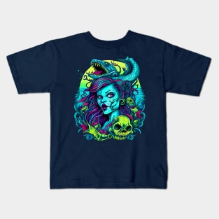 Zombie Mermaid Kids T-Shirt